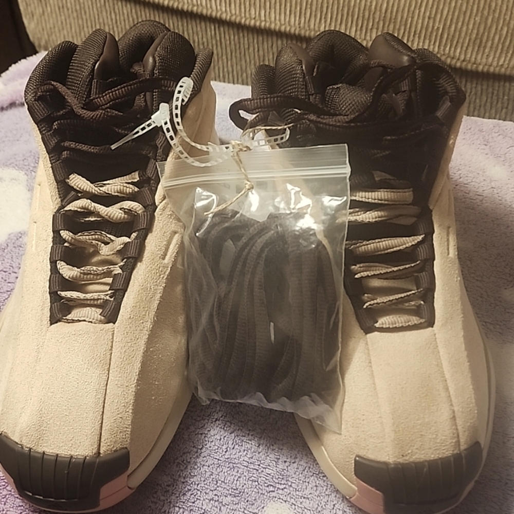 New ADIDAS Crazy 1 Magic Beige/Shadow Brown